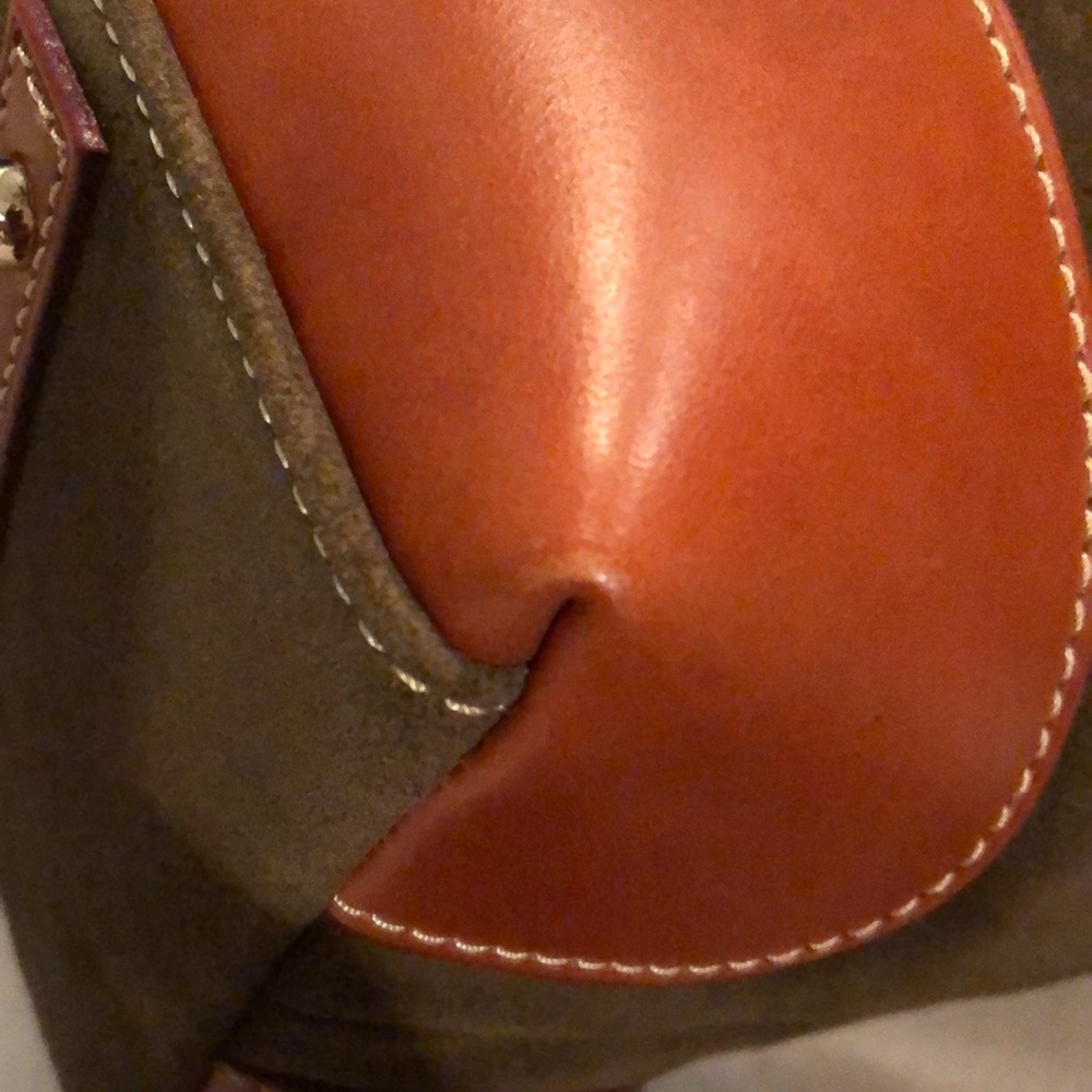 Dooney & Bourke Olive and Tan Hobo Bag Set - Picture 16 of 16